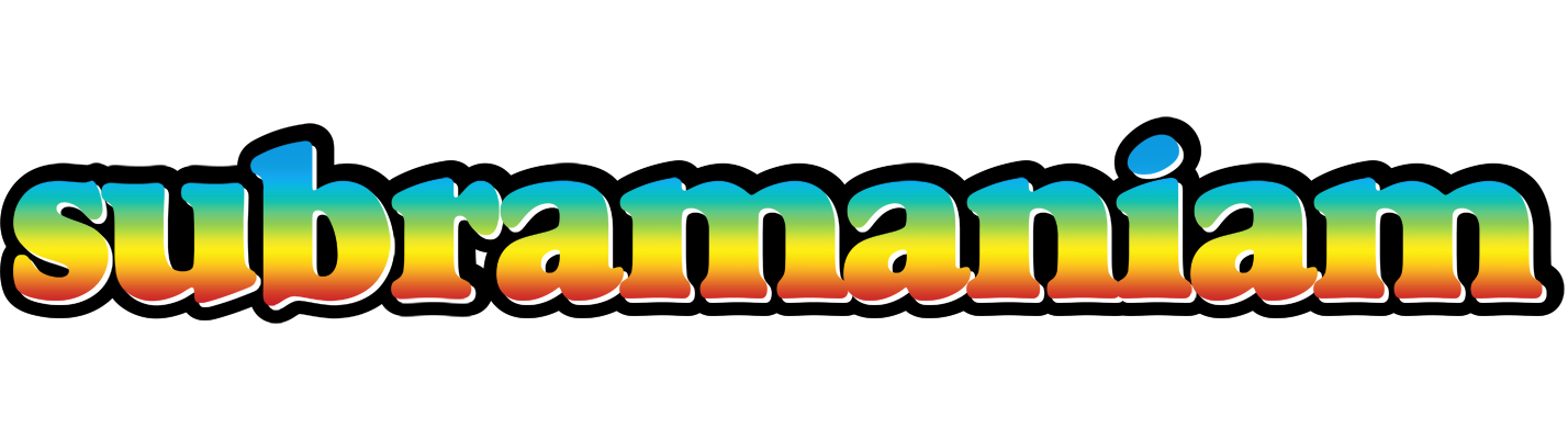 Subramaniam color logo