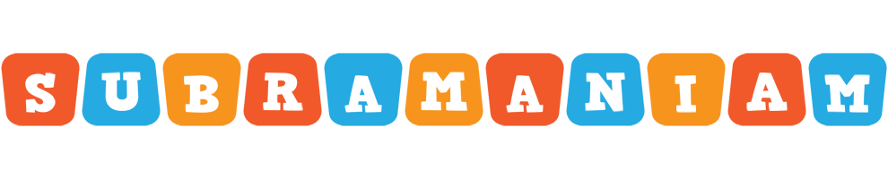Subramaniam comics logo