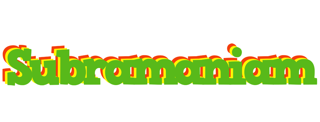 Subramaniam crocodile logo