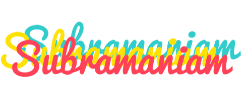 Subramaniam disco logo