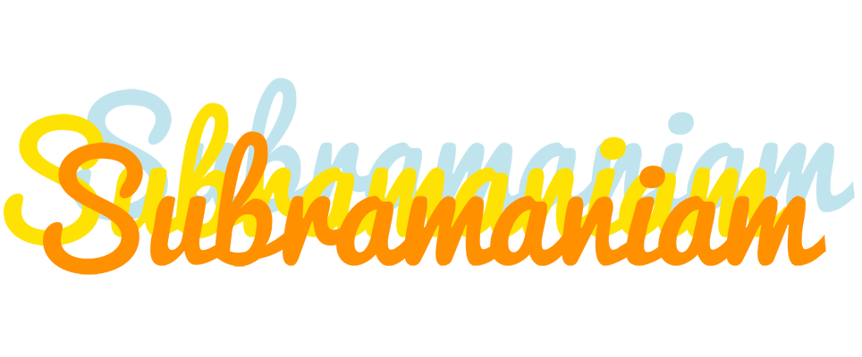 Subramaniam energy logo