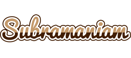 Subramaniam exclusive logo