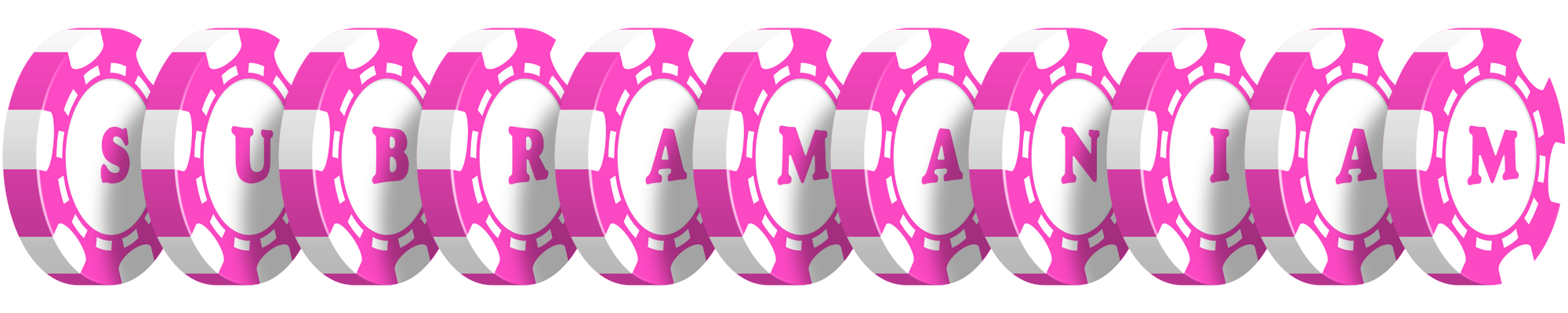 Subramaniam gambler logo