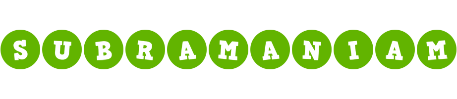 Subramaniam games logo