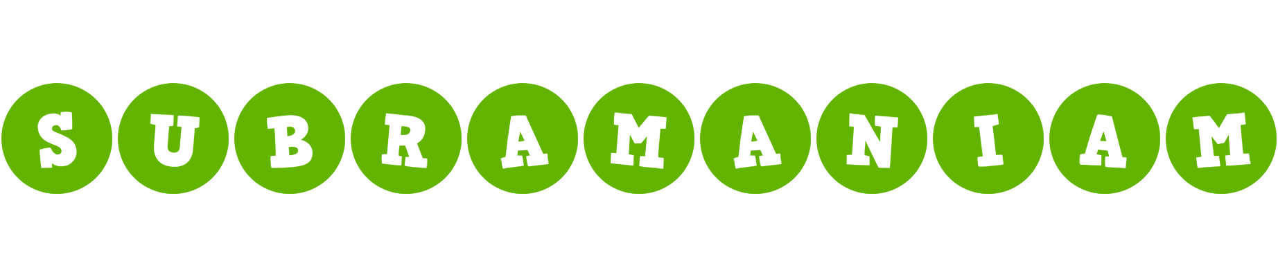 Subramaniam games logo