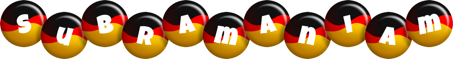 Subramaniam german logo
