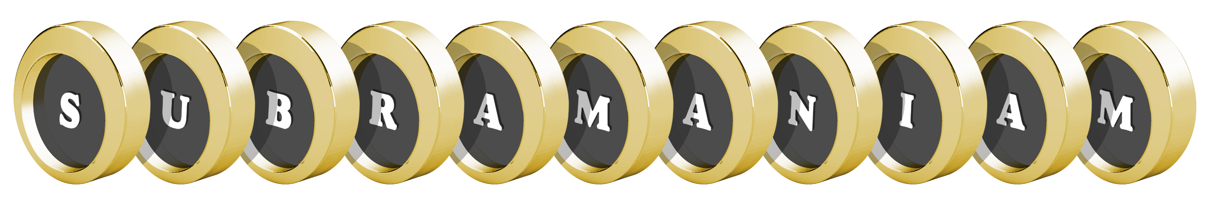 Subramaniam gold logo