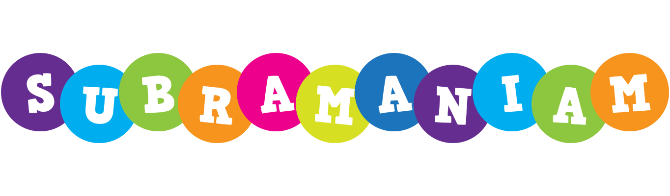 Subramaniam happy logo