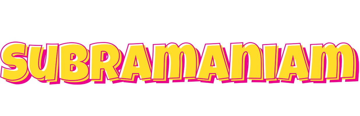 Subramaniam kaboom logo