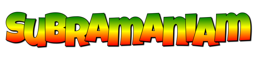 Subramaniam mango logo