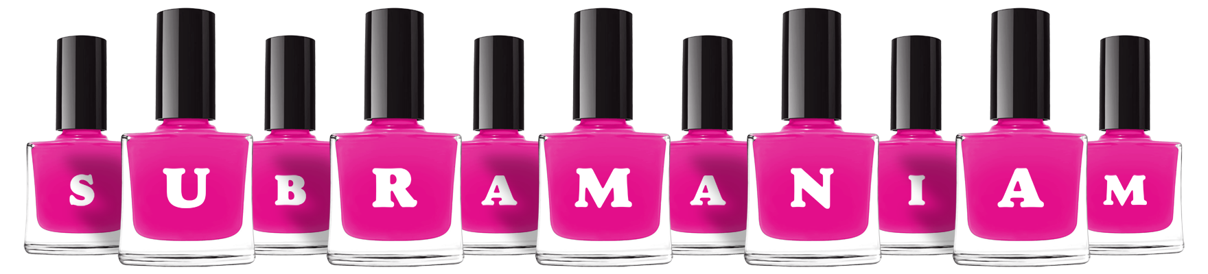 Subramaniam nails logo