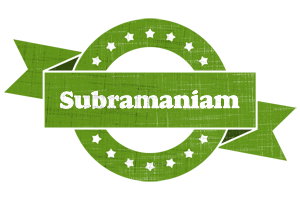 Subramaniam natural logo