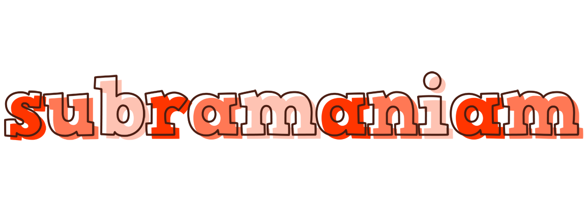 Subramaniam paint logo
