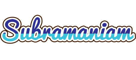 Subramaniam raining logo