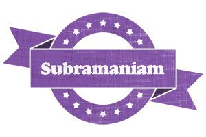 Subramaniam royal logo