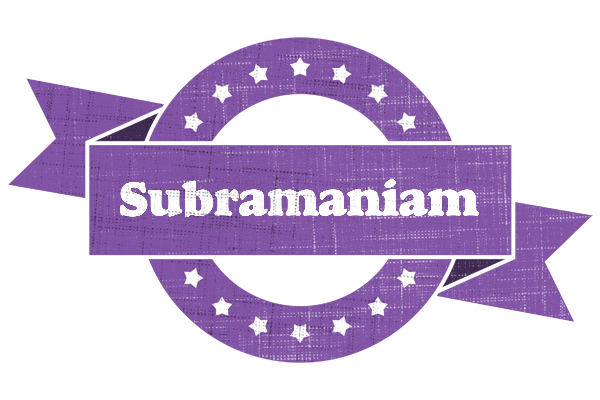 Subramaniam royal logo