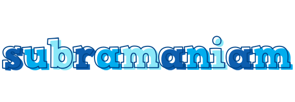 Subramaniam sailor logo