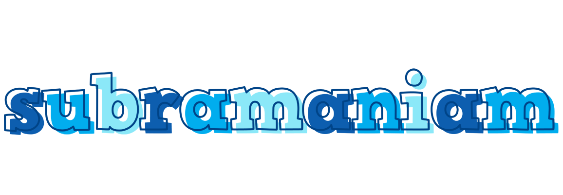 Subramaniam sailor logo