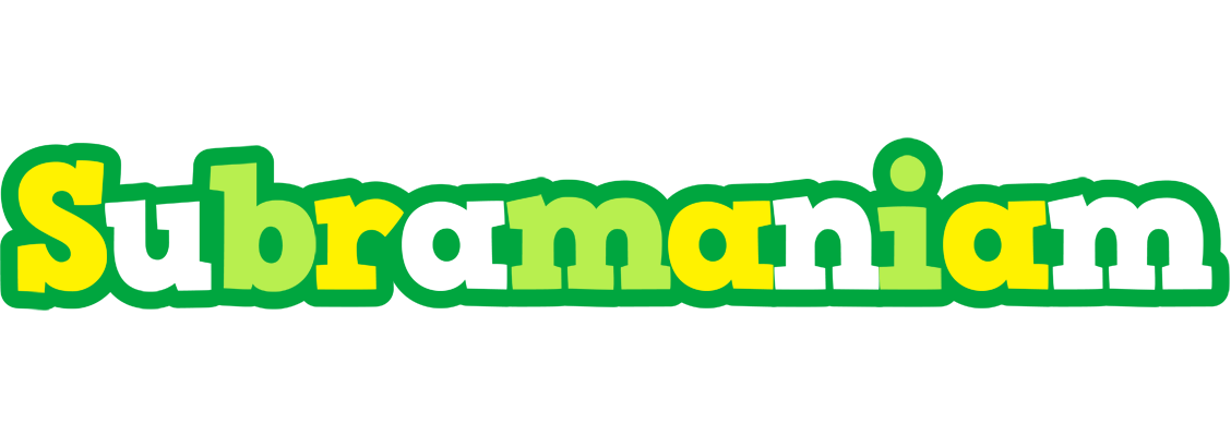 Subramaniam soccer logo