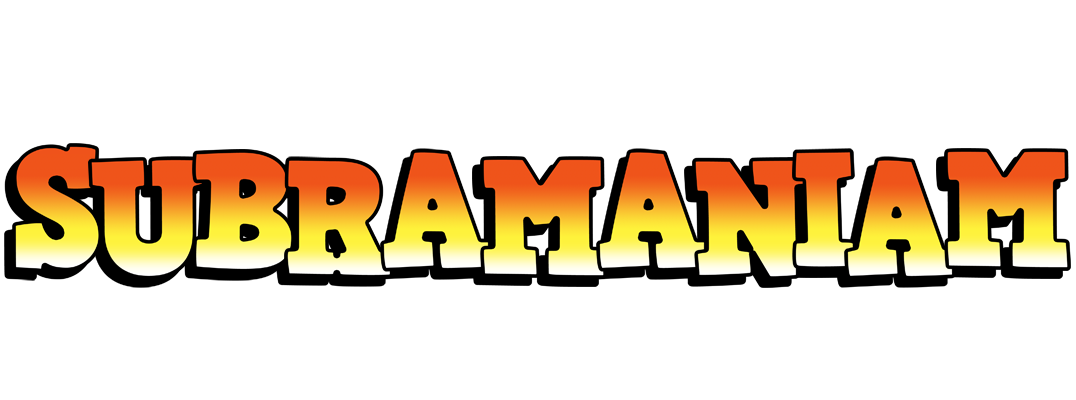 Subramaniam sunset logo