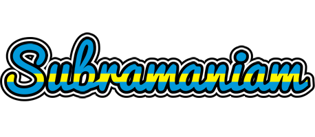 Subramaniam sweden logo