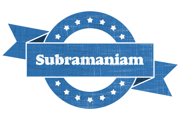 Subramaniam trust logo