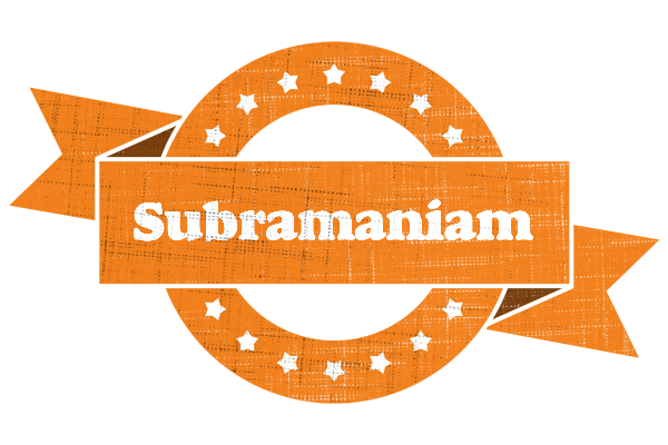 Subramaniam victory logo