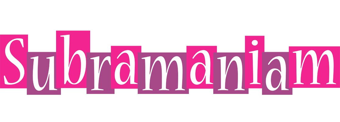 Subramaniam whine logo