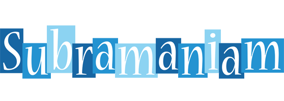 Subramaniam winter logo