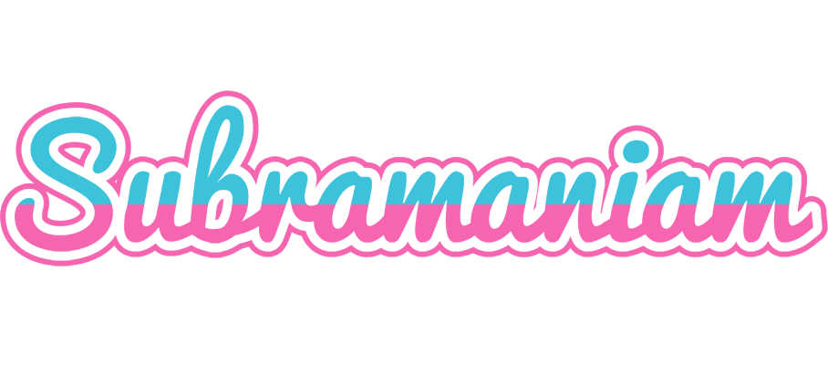 Subramaniam woman logo