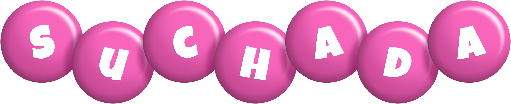 Suchada candy-pink logo