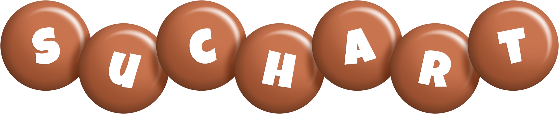 Suchart candy-brown logo