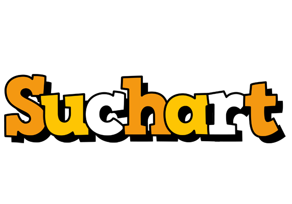 Suchart cartoon logo