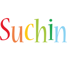 Suchin birthday logo