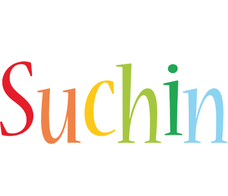 Suchin birthday logo