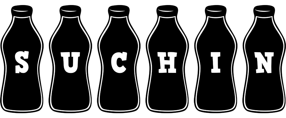 Suchin bottle logo