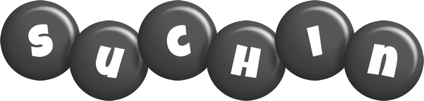 Suchin candy-black logo