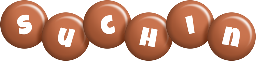 Suchin candy-brown logo