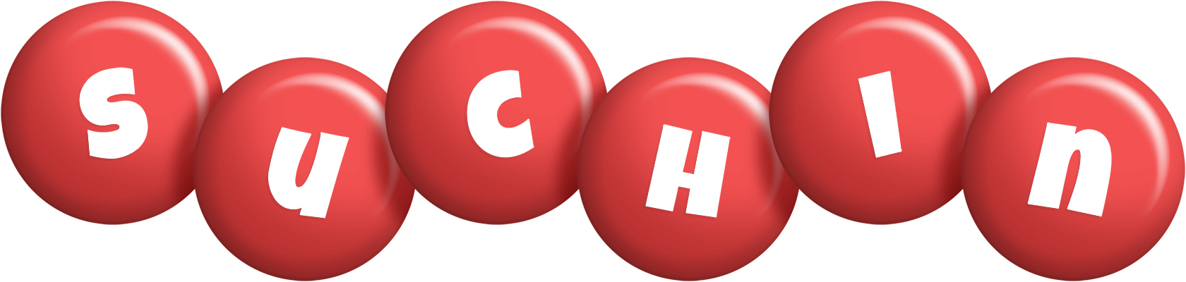 Suchin candy-red logo