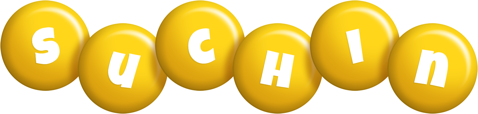 Suchin candy-yellow logo