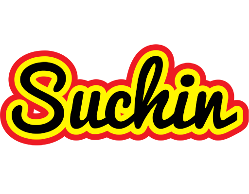 Suchin flaming logo