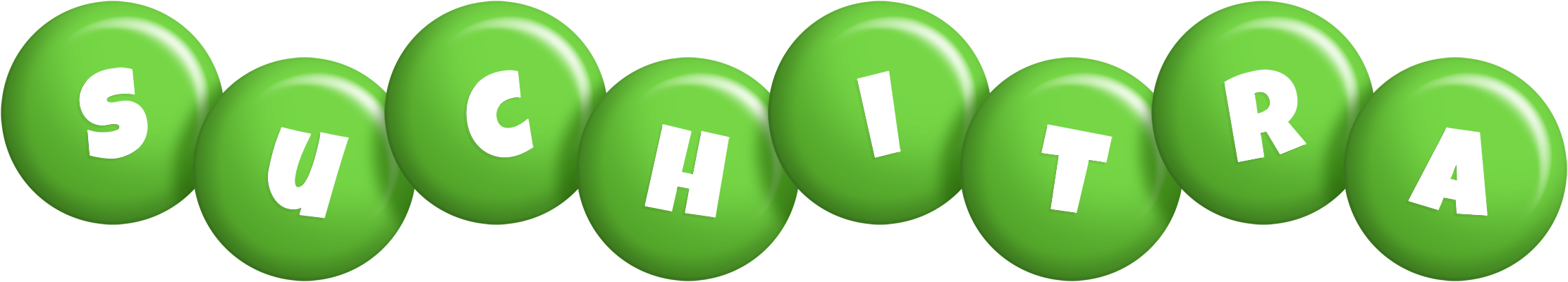 Suchitra candy-green logo