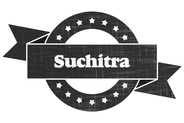 Suchitra grunge logo