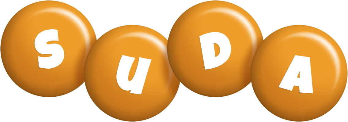 Suda candy-orange logo