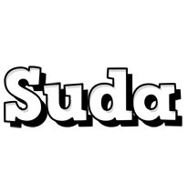 Suda snowing logo