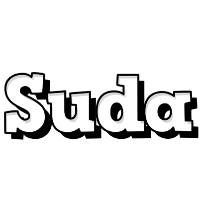 Suda snowing logo