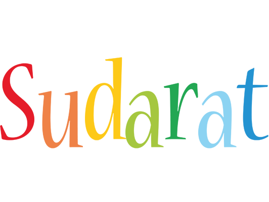 Sudarat birthday logo
