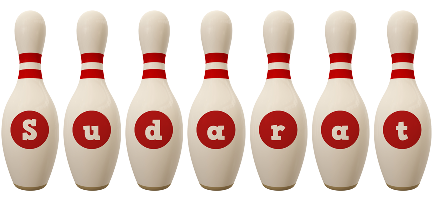 Sudarat bowling-pin logo