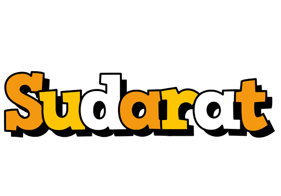 Sudarat cartoon logo