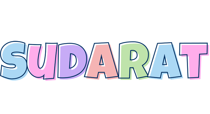 Sudarat pastel logo